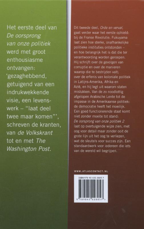 Achterkant van Orde en verval