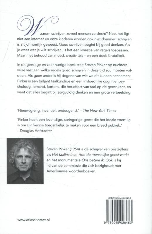 Achterkant van Gevoel voor stijl