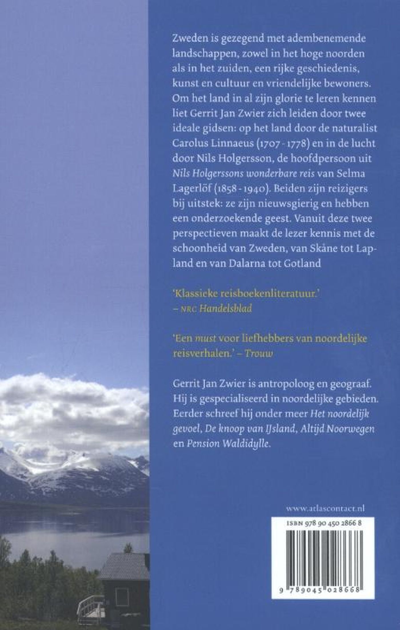 Achterkant van Er gaat niets boven Zweden