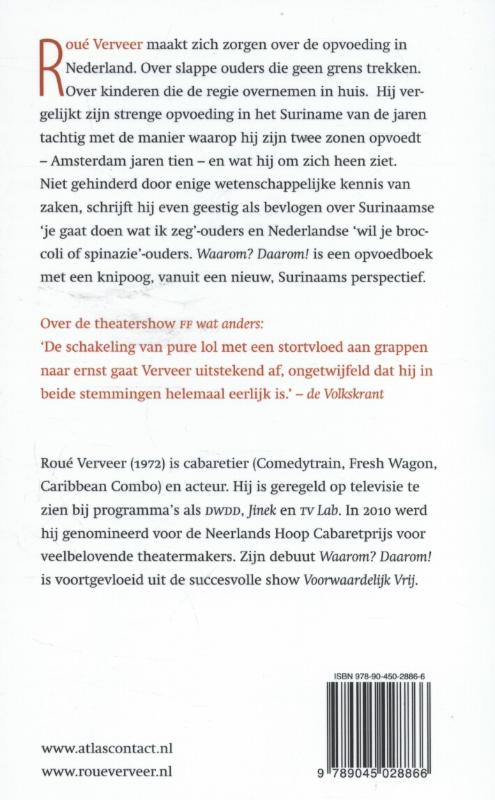 Achterkant van Waarom? Daarom!