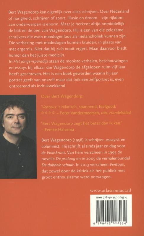 Achterkant van Het jongensparadijs