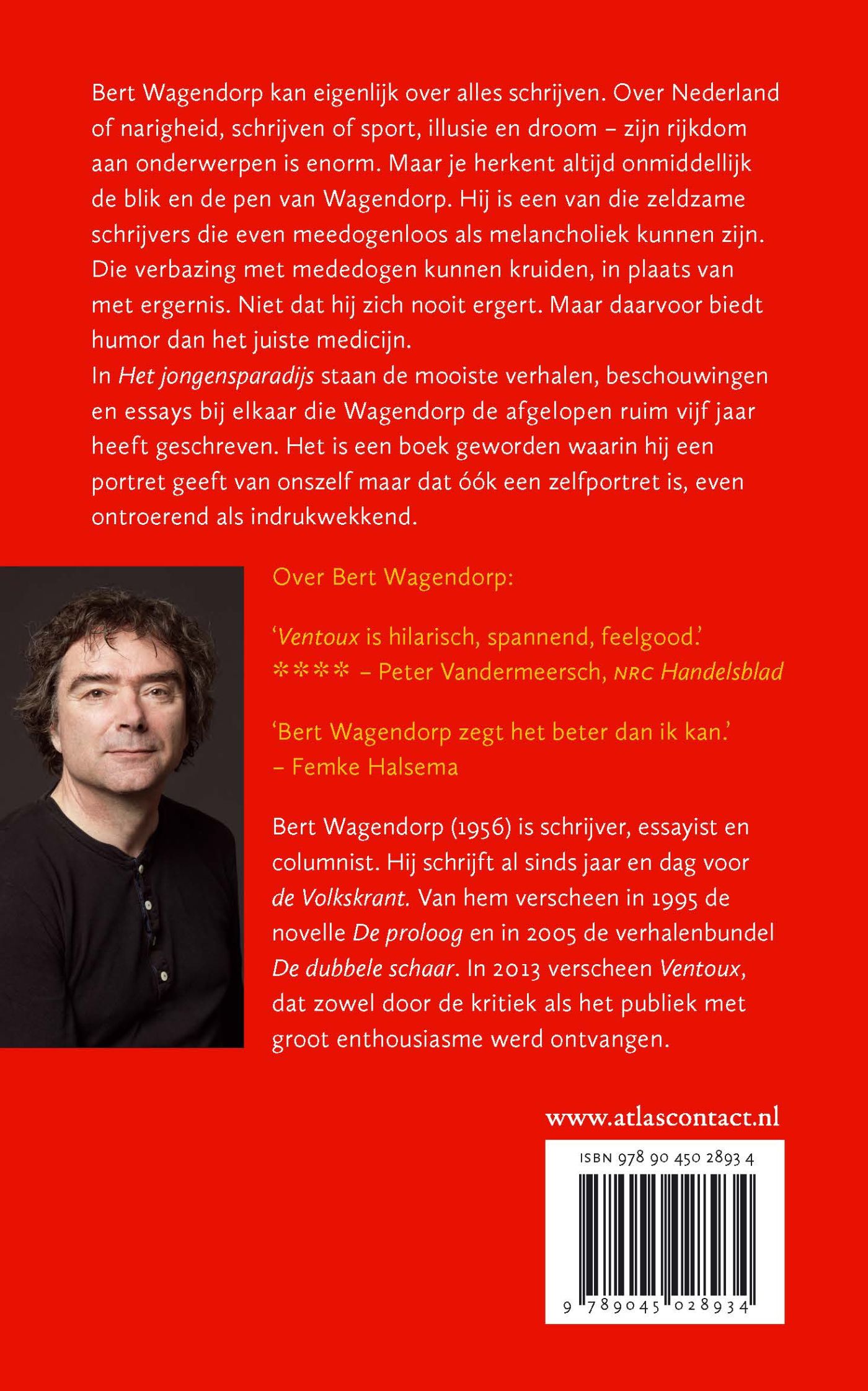 Achterkant van Het jongensparadijs