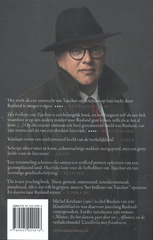 Achterkant van Het brilletje van Tsjechov