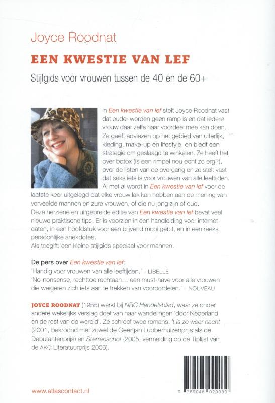 Achterkant van Een kwestie van lef