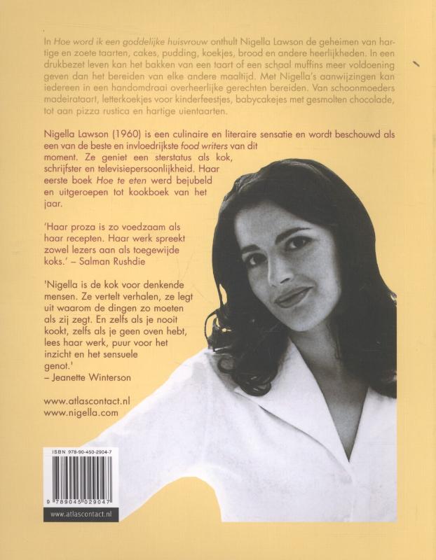 Achterkant van Hoe word ik een goddelijke huisvrouw