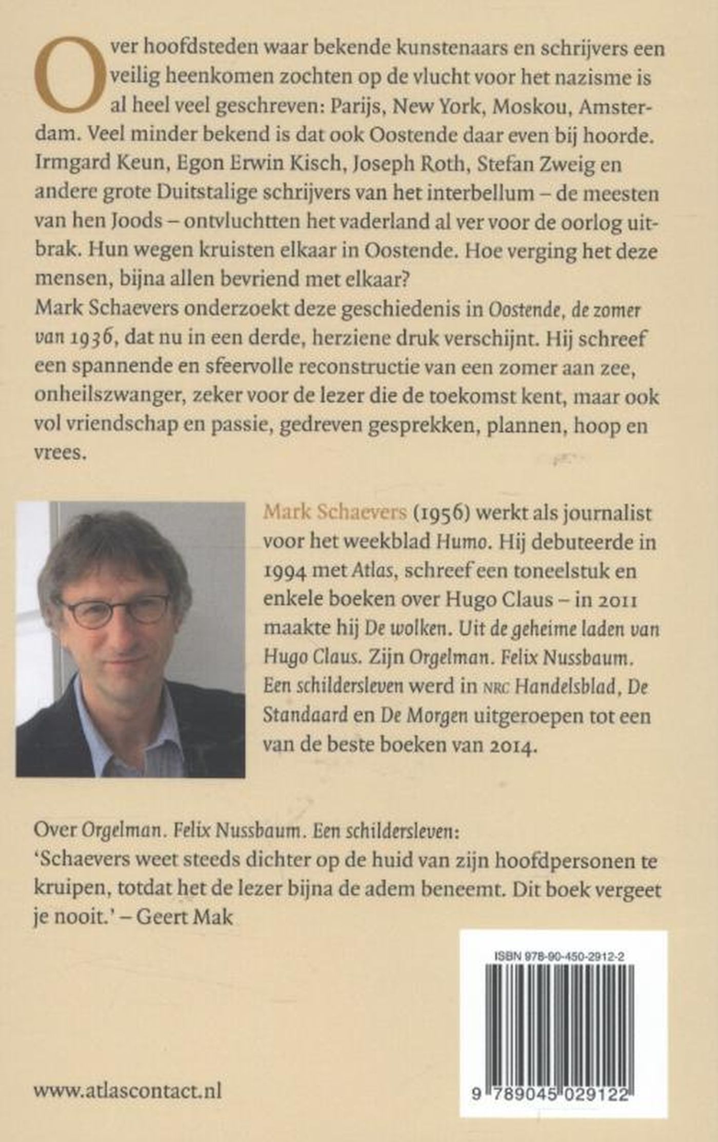 Achterkant van Oostende, de zomer van 1936