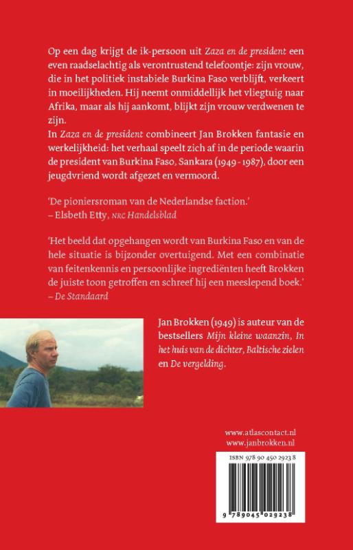 Achterkant van Zaza en de president