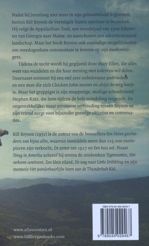 Achterkant van Terug in Amerika