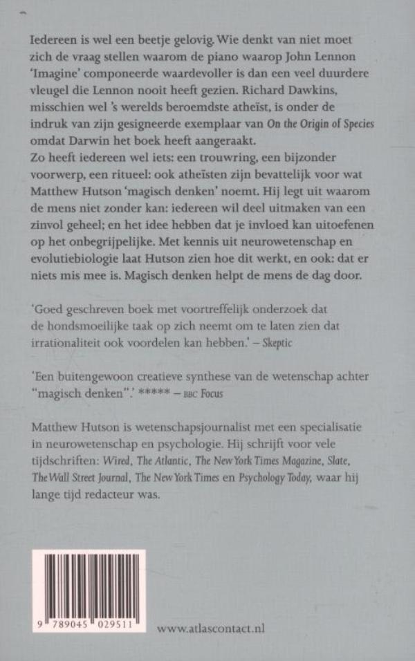 Achterkant van Magisch denken