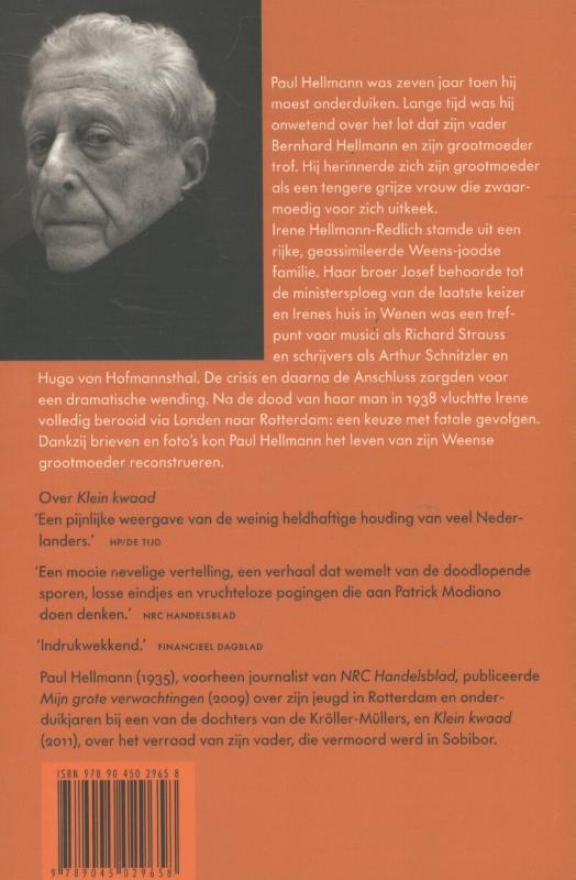 Achterkant van Irene, mijn grootmoeder