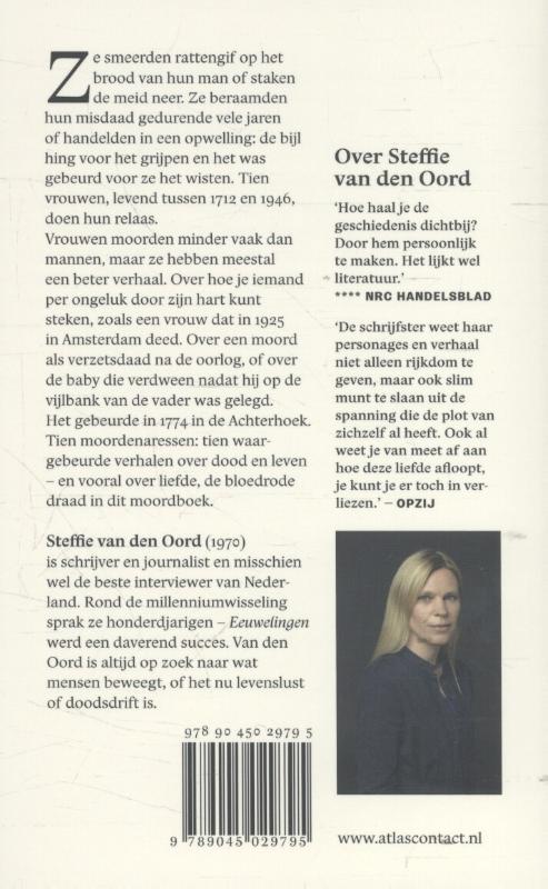 Achterkant van De vrouw met de bijl