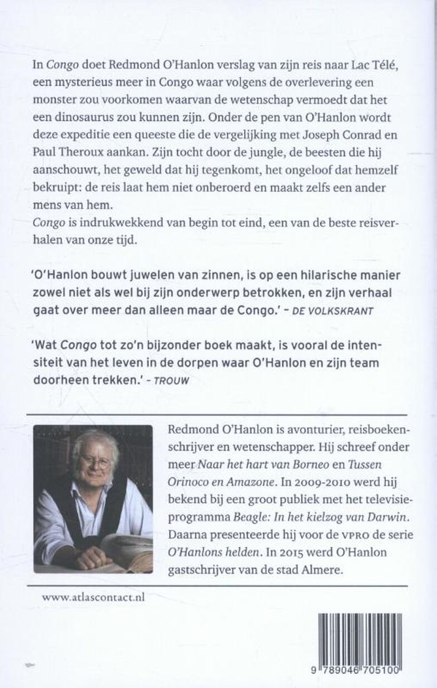 Achterkant van Congo