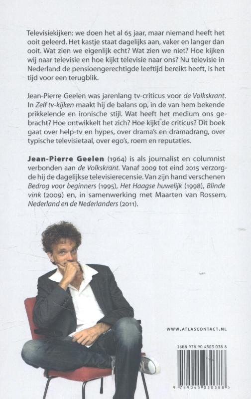 Achterkant van Zelf tv-kijken