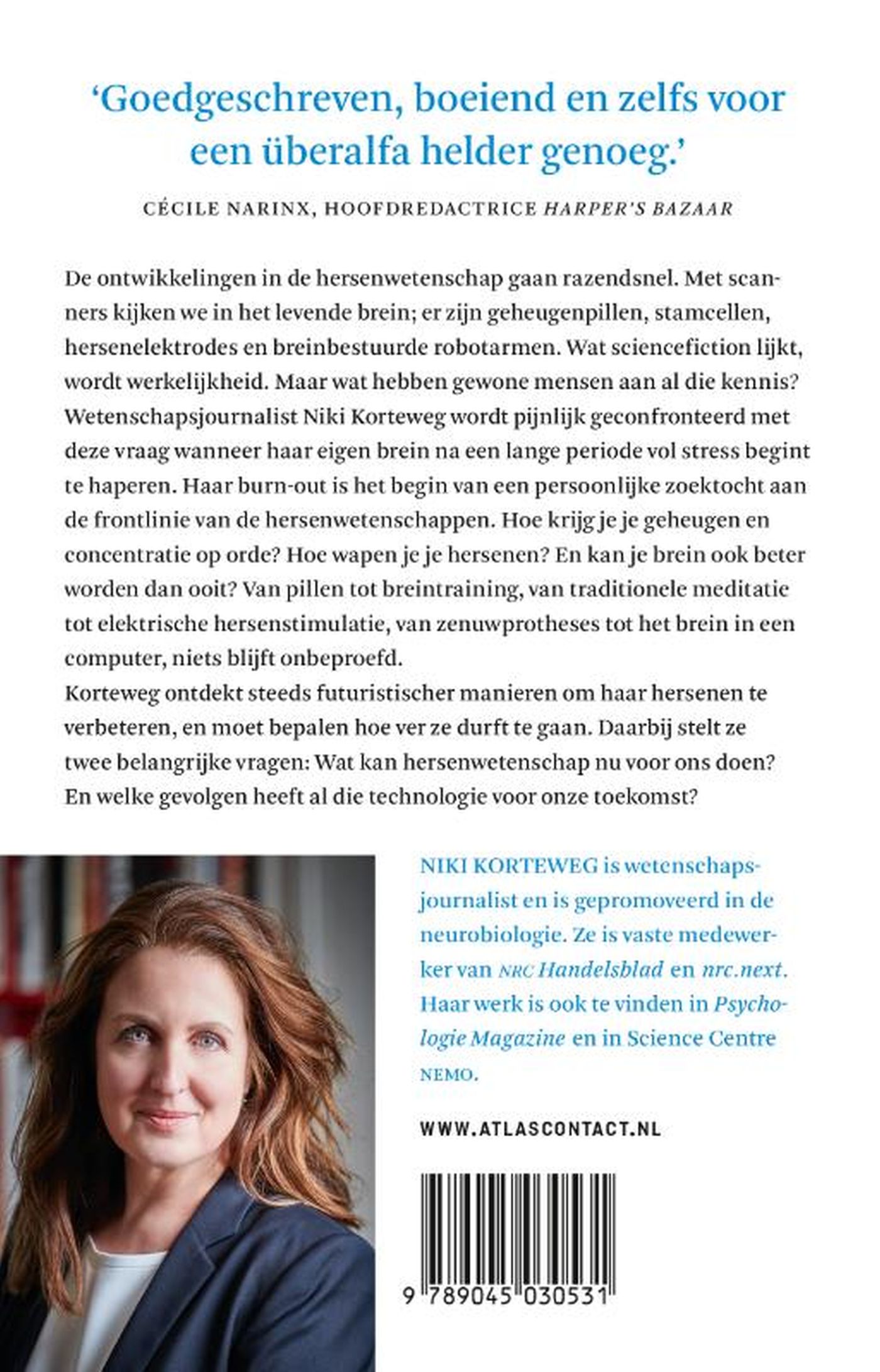 Achterkant van Een beter brein
