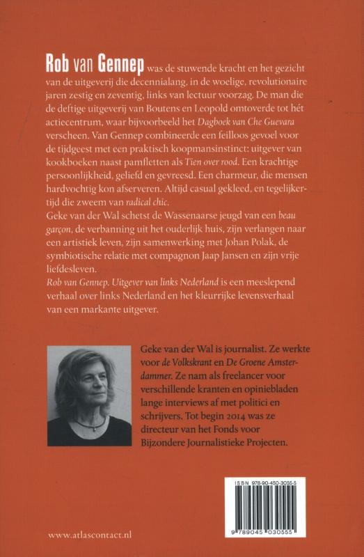 Achterkant van Rob van Gennep