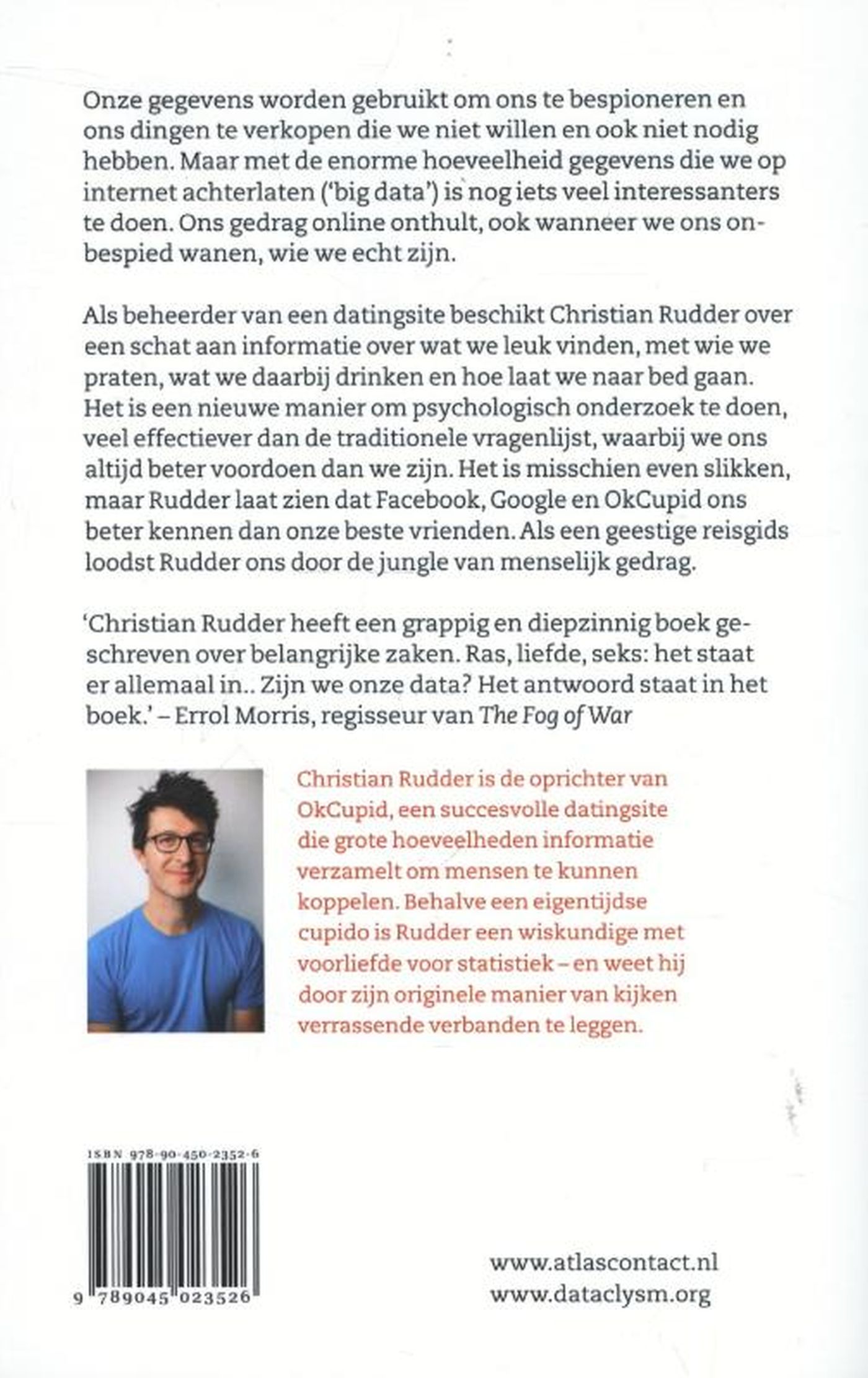 Achterkant van Wie we zijn wanneer we denken dat niemand kijkt