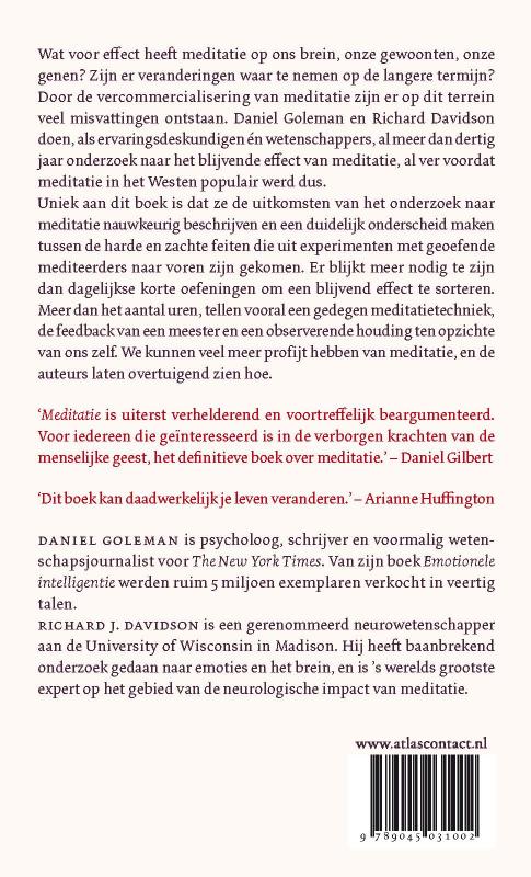 Achterkant van Meditatie