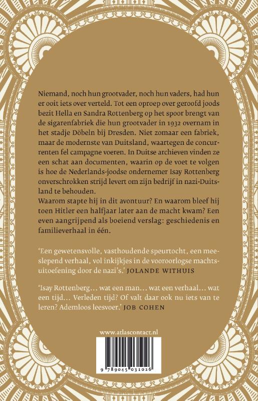 Achterkant van De sigarenfabriek van Isay Rottenberg
