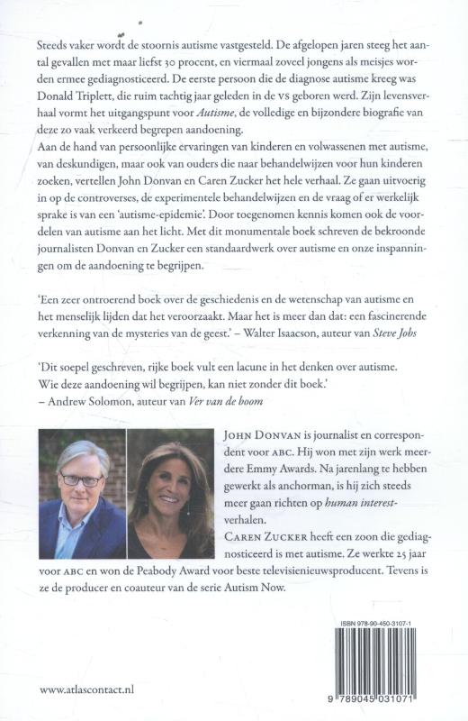 Achterkant van Autisme