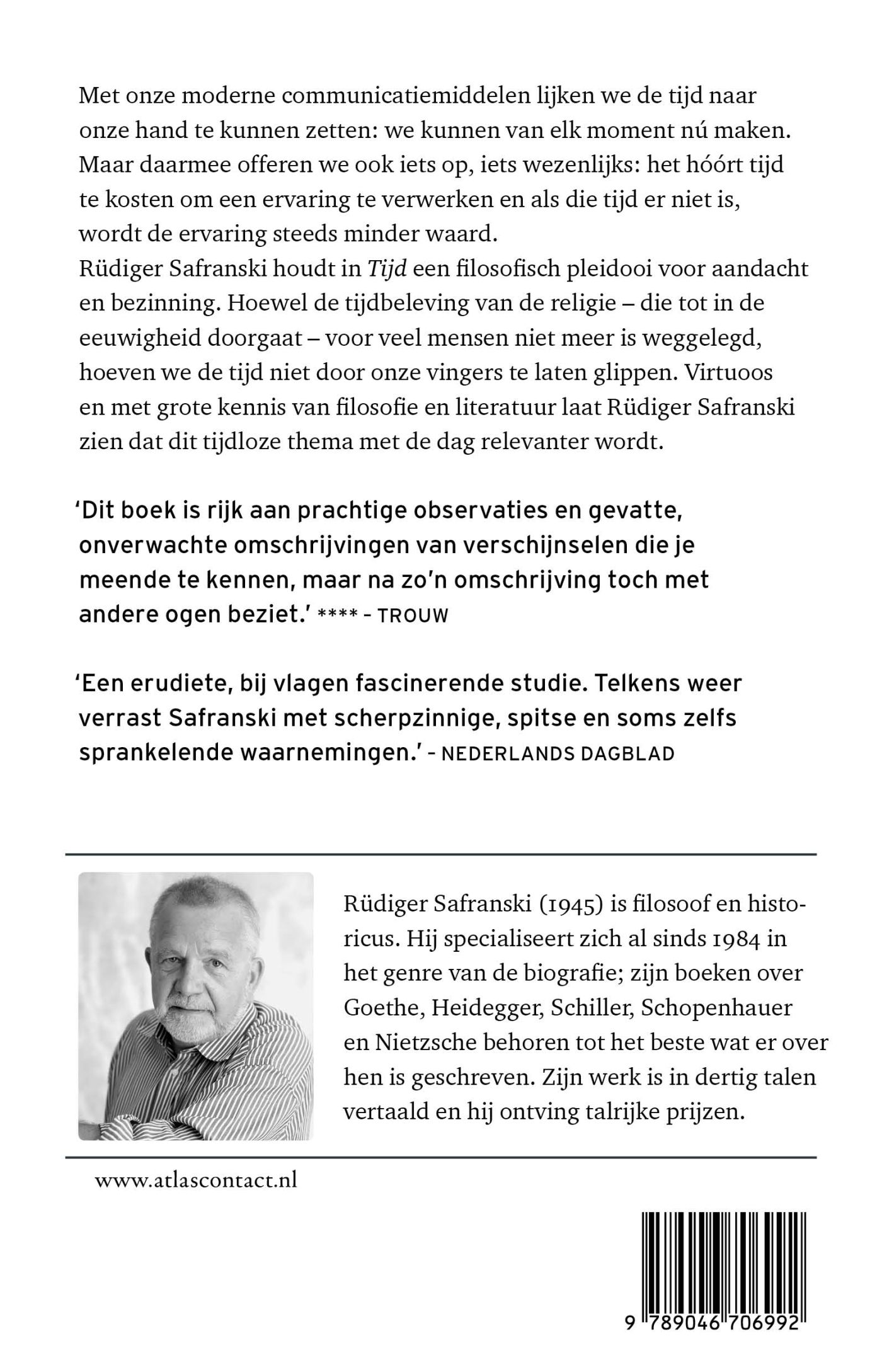 Achterkant van Tijd
