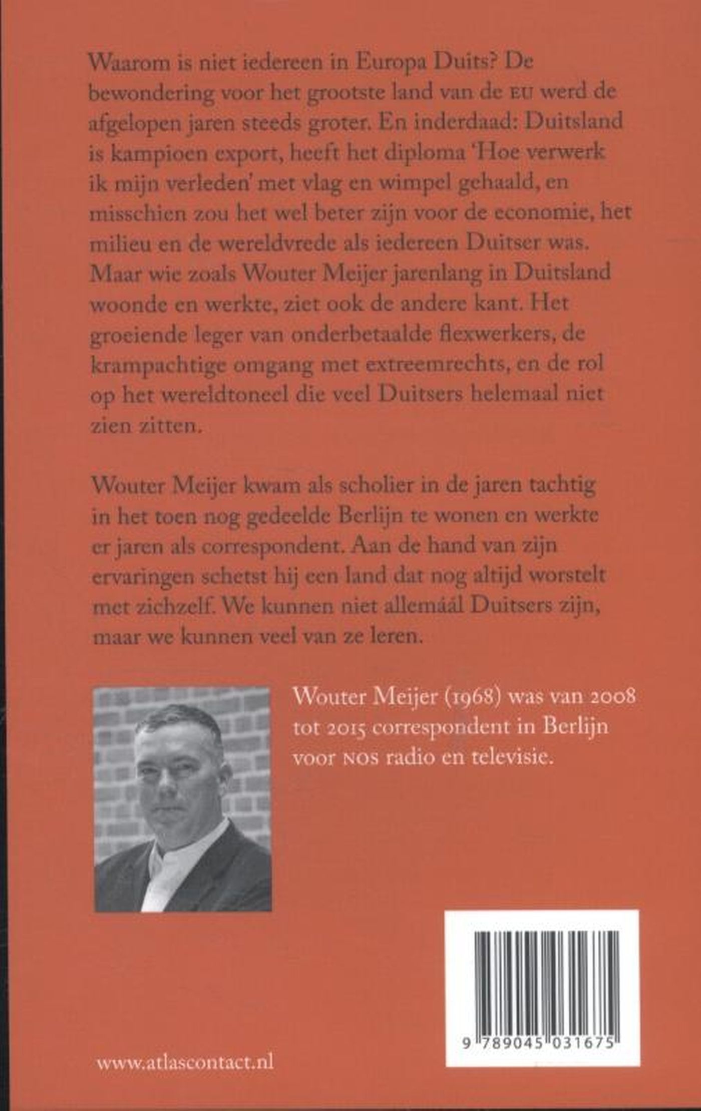 Achterkant van We kunnen niet allemaal Duitsers zijn