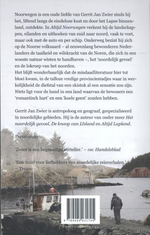 Achterkant van Altijd Noorwegen