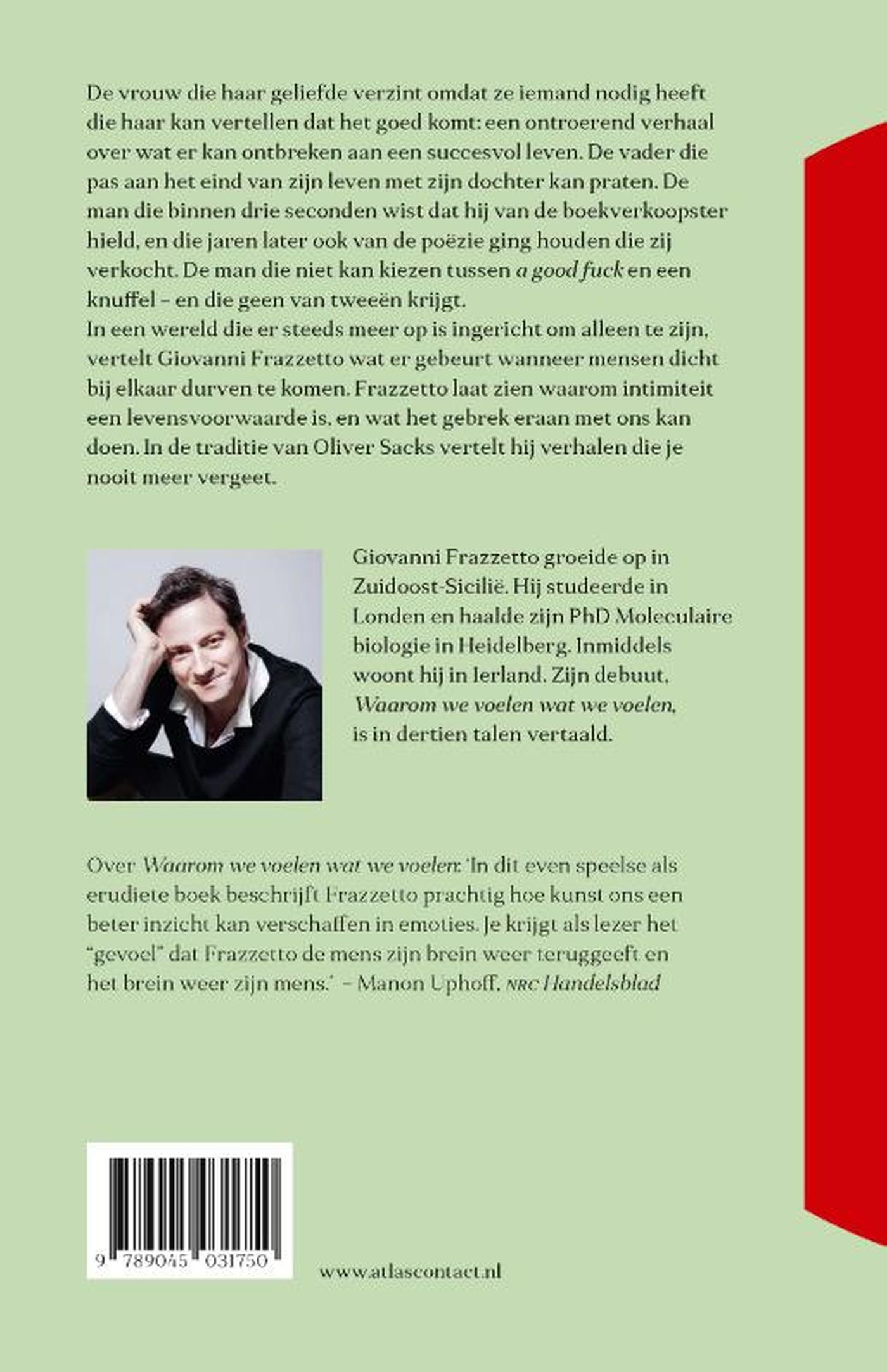 Achterkant van Nabij