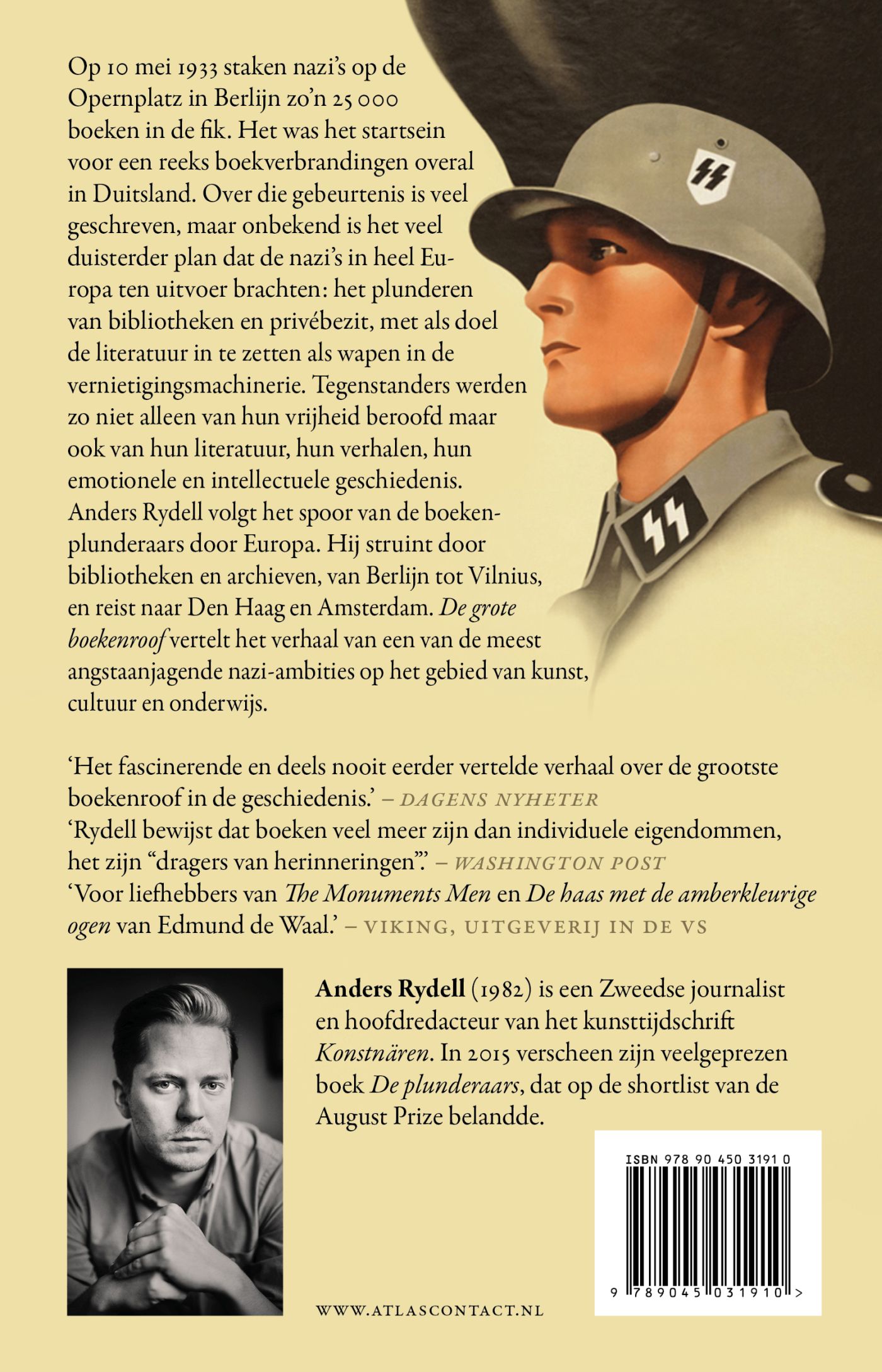 Achterkant van De grote boekenroof