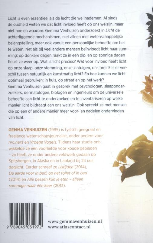 Achterkant van Licht