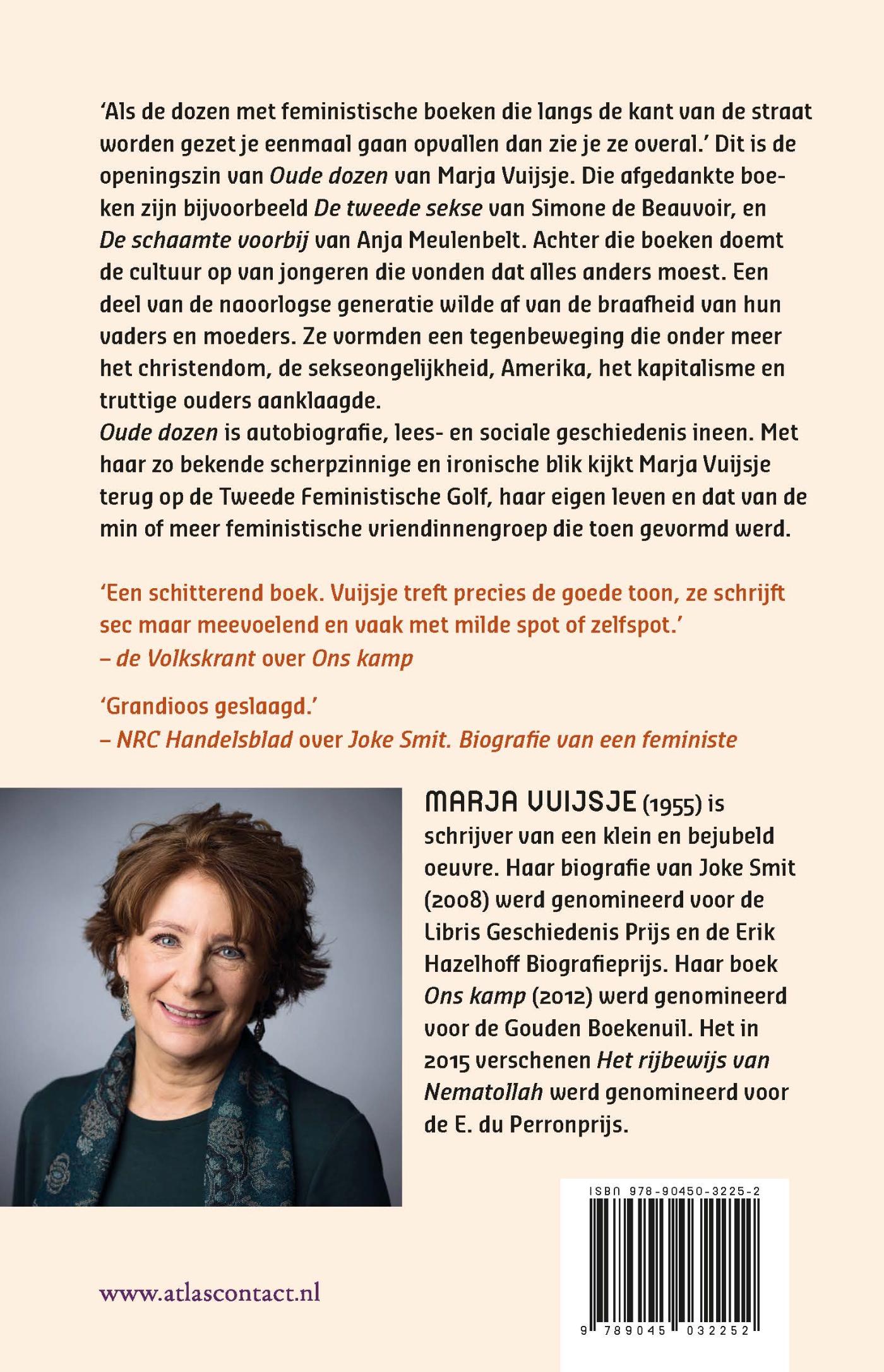 Achterkant van Oude dozen