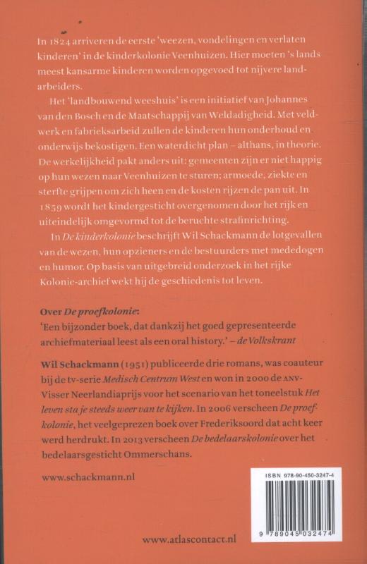 Achterkant van De kinderkolonie