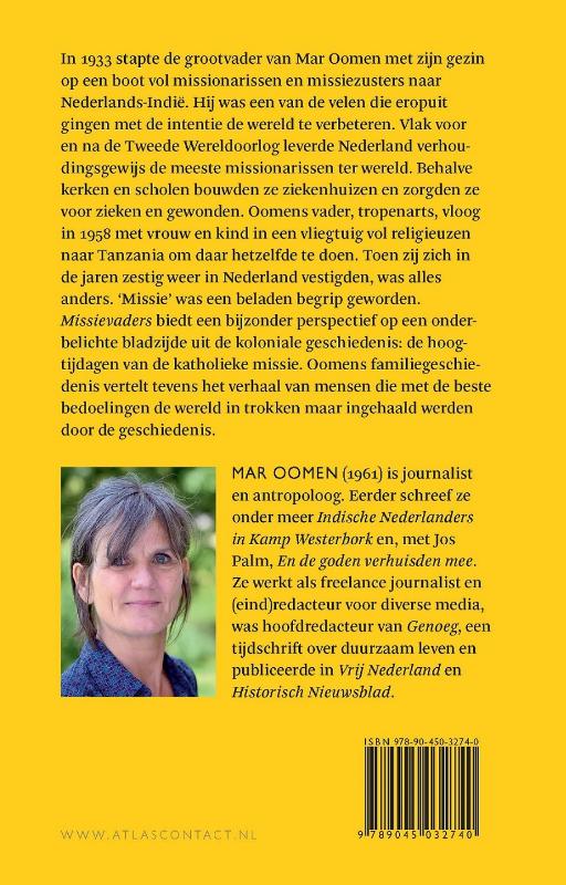 Achterkant van Missievaders
