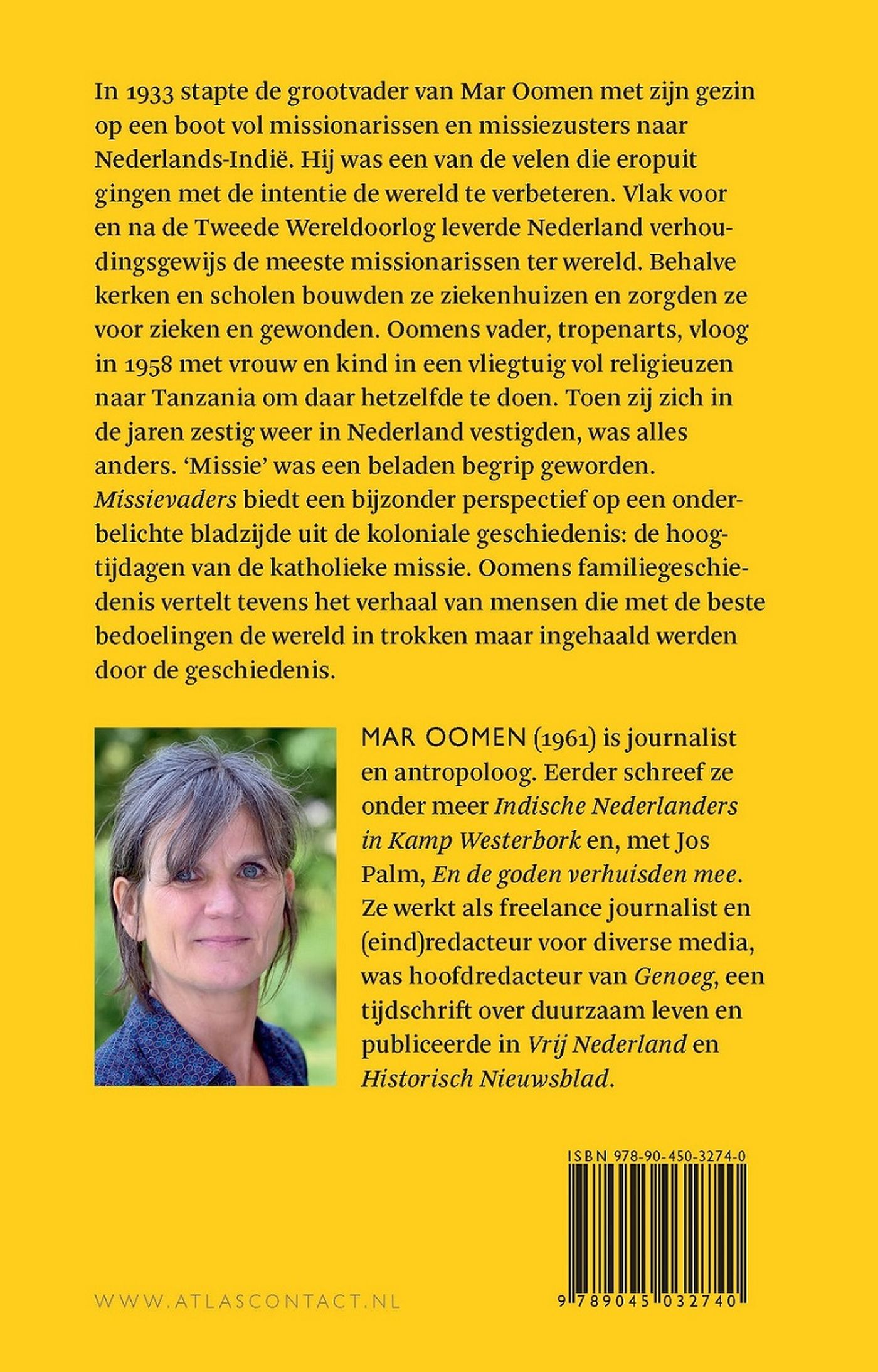 Achterkant van Missievaders