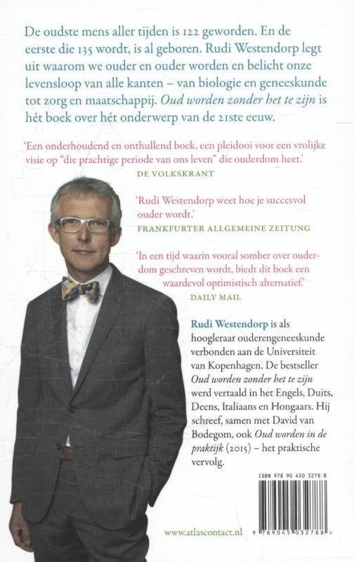 Achterkant van Oud worden zonder het te zijn