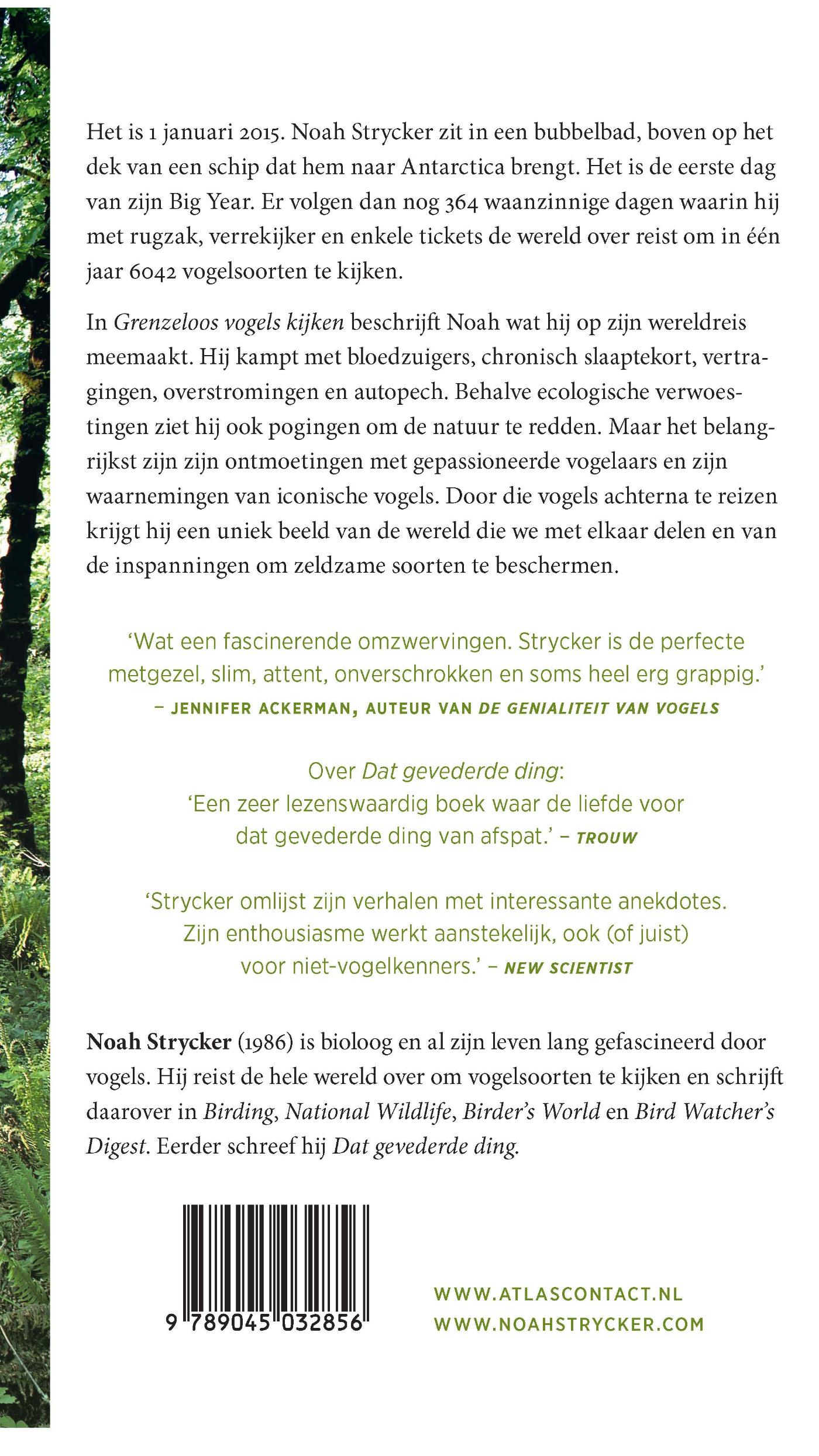 Achterkant van Grenzeloos vogels kijken