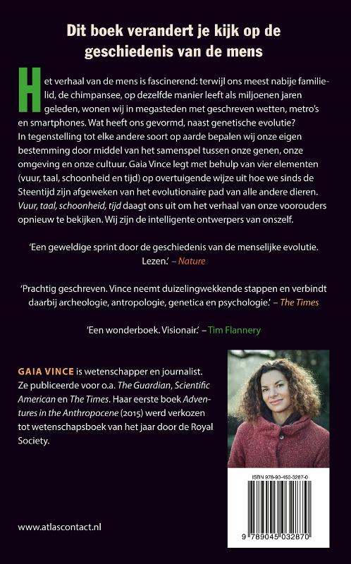 Achterkant van Vuur, taal, schoonheid, tijd