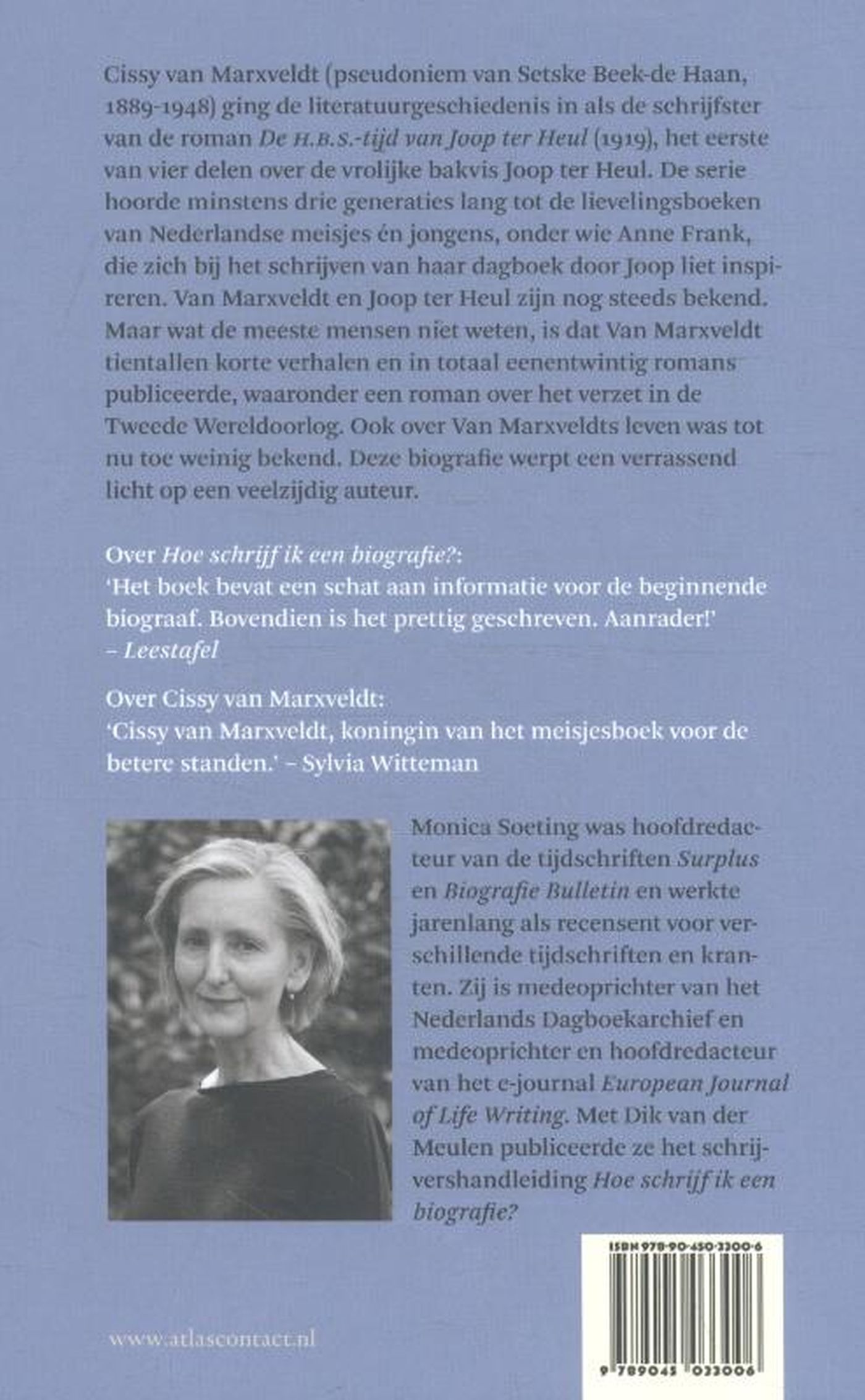 Achterkant van Cissy van Marxveldt