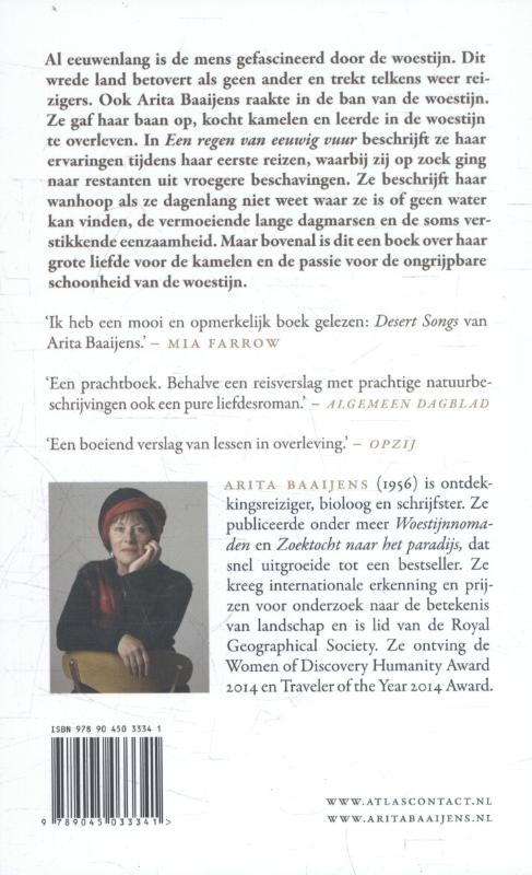 Achterkant van Een regen van eeuwig vuur