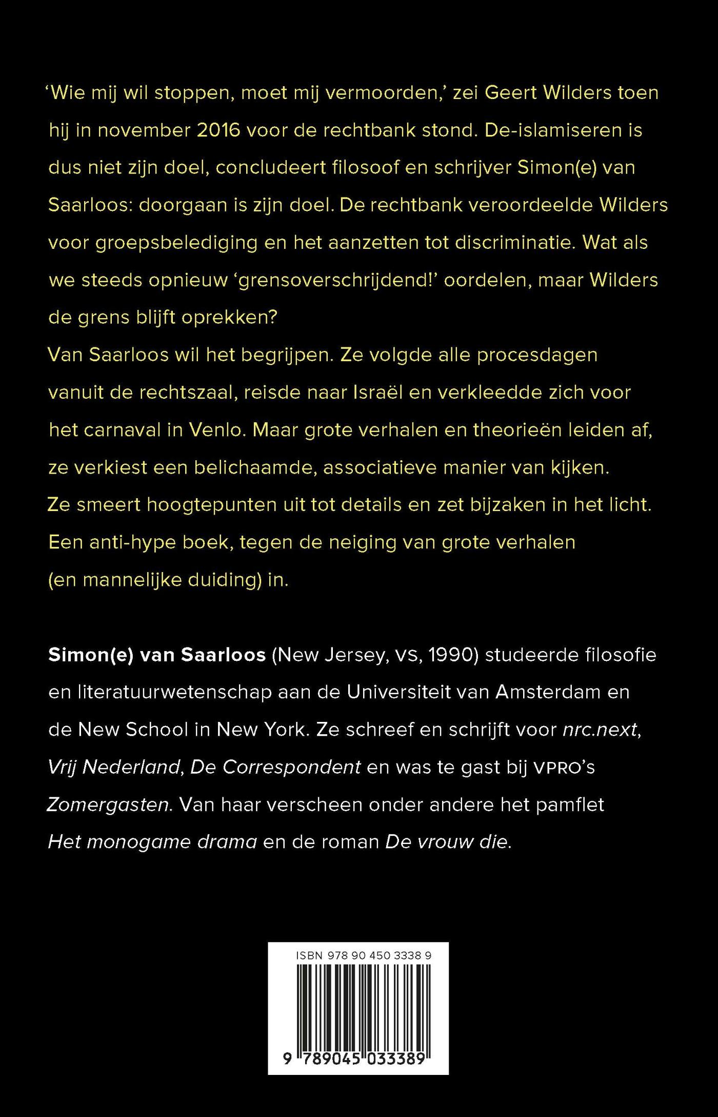 Achterkant van Enz.