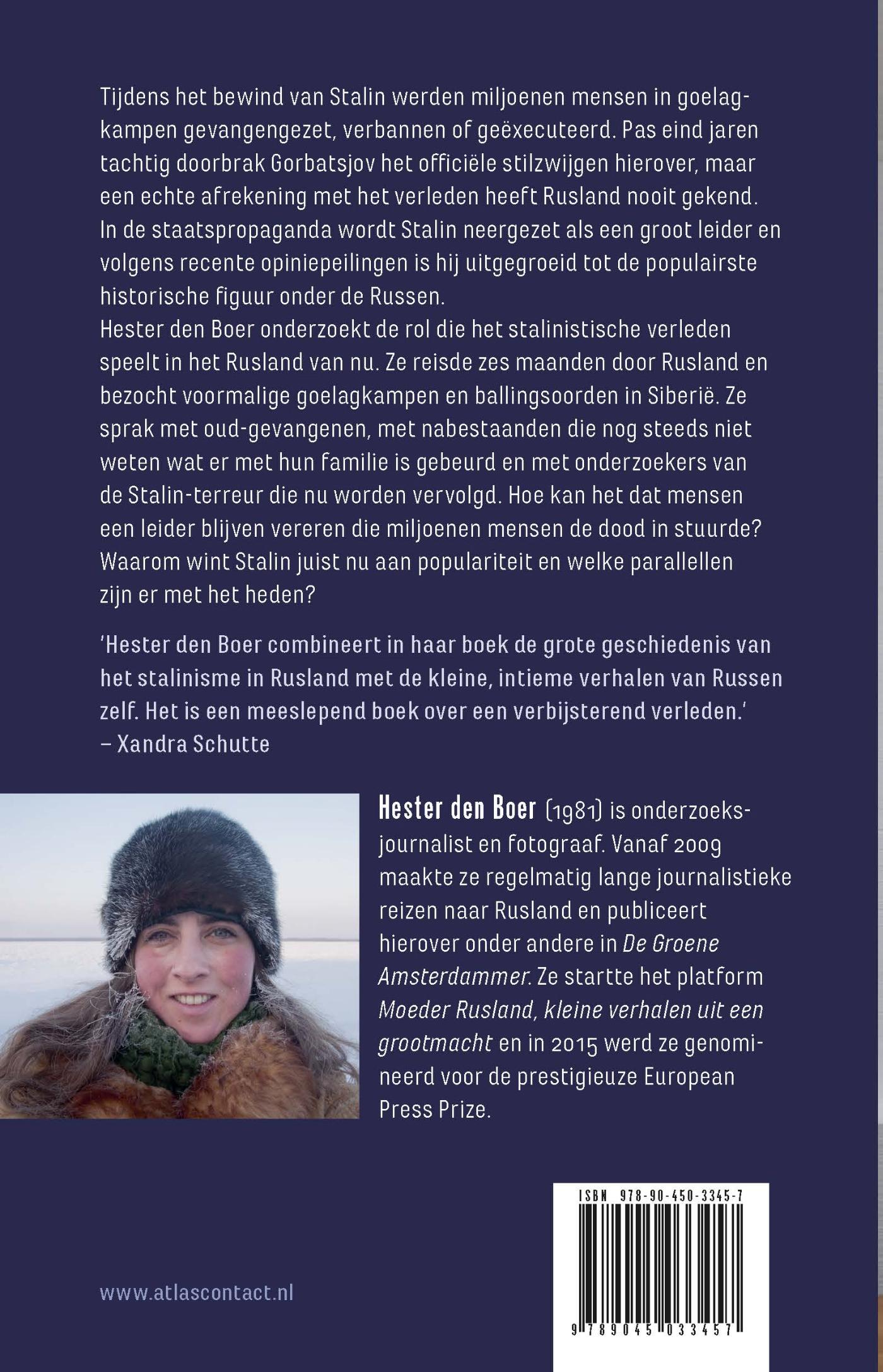 Achterkant van Onderdrukt door de verlosser
