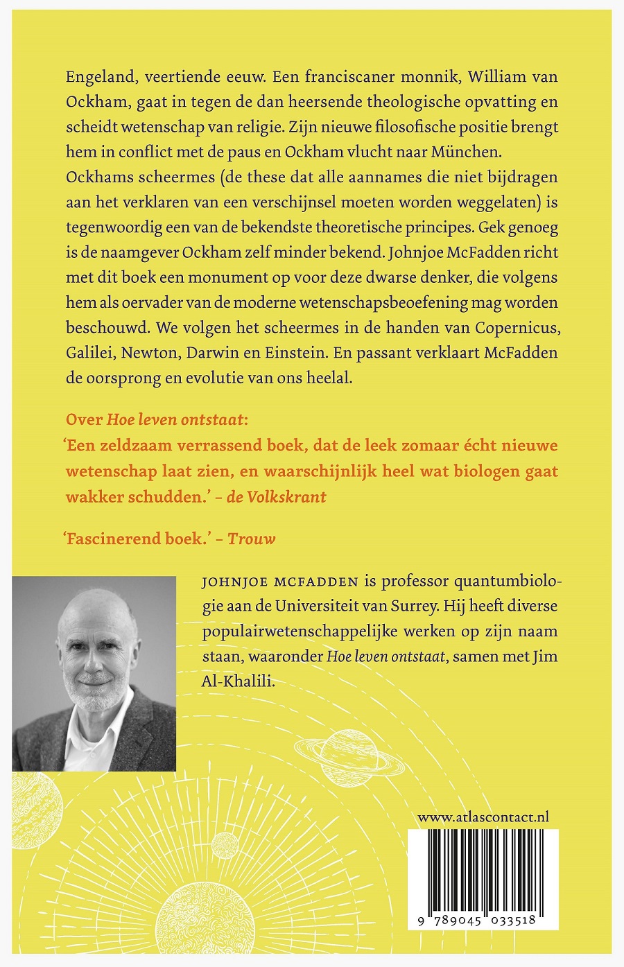 Achterkant van Leven is eenvoudig