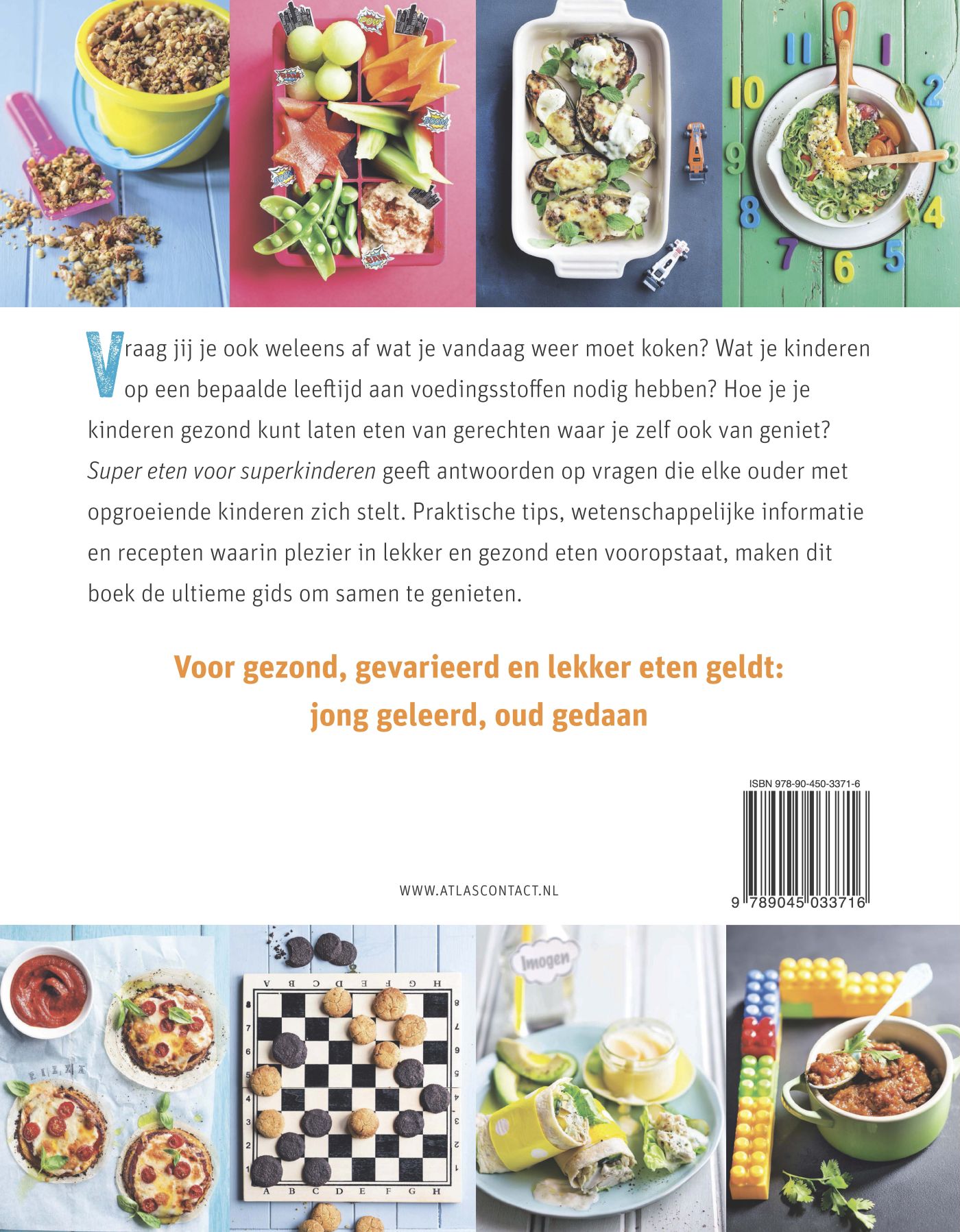 Achterkant van Super eten voor superkinderen
