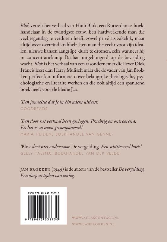 Achterkant van Blok