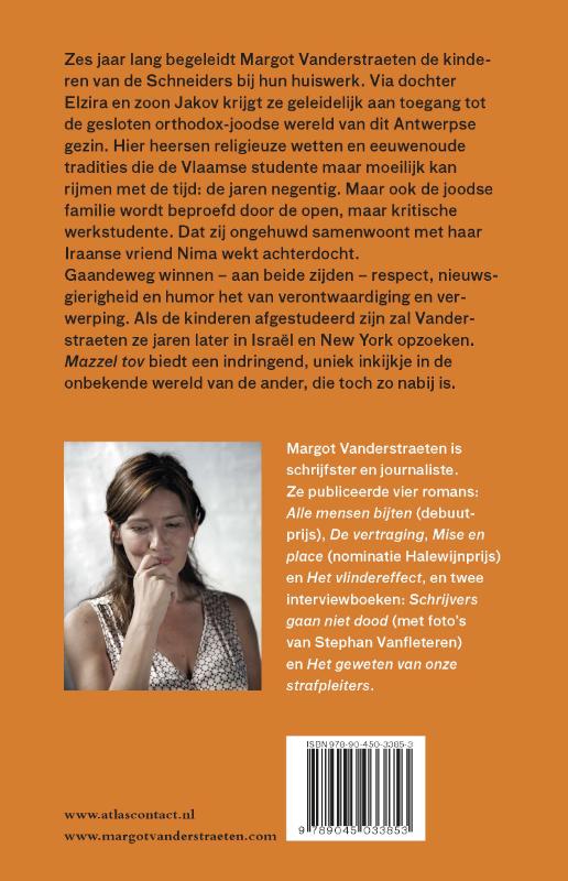 Achterkant van Mazzel tov