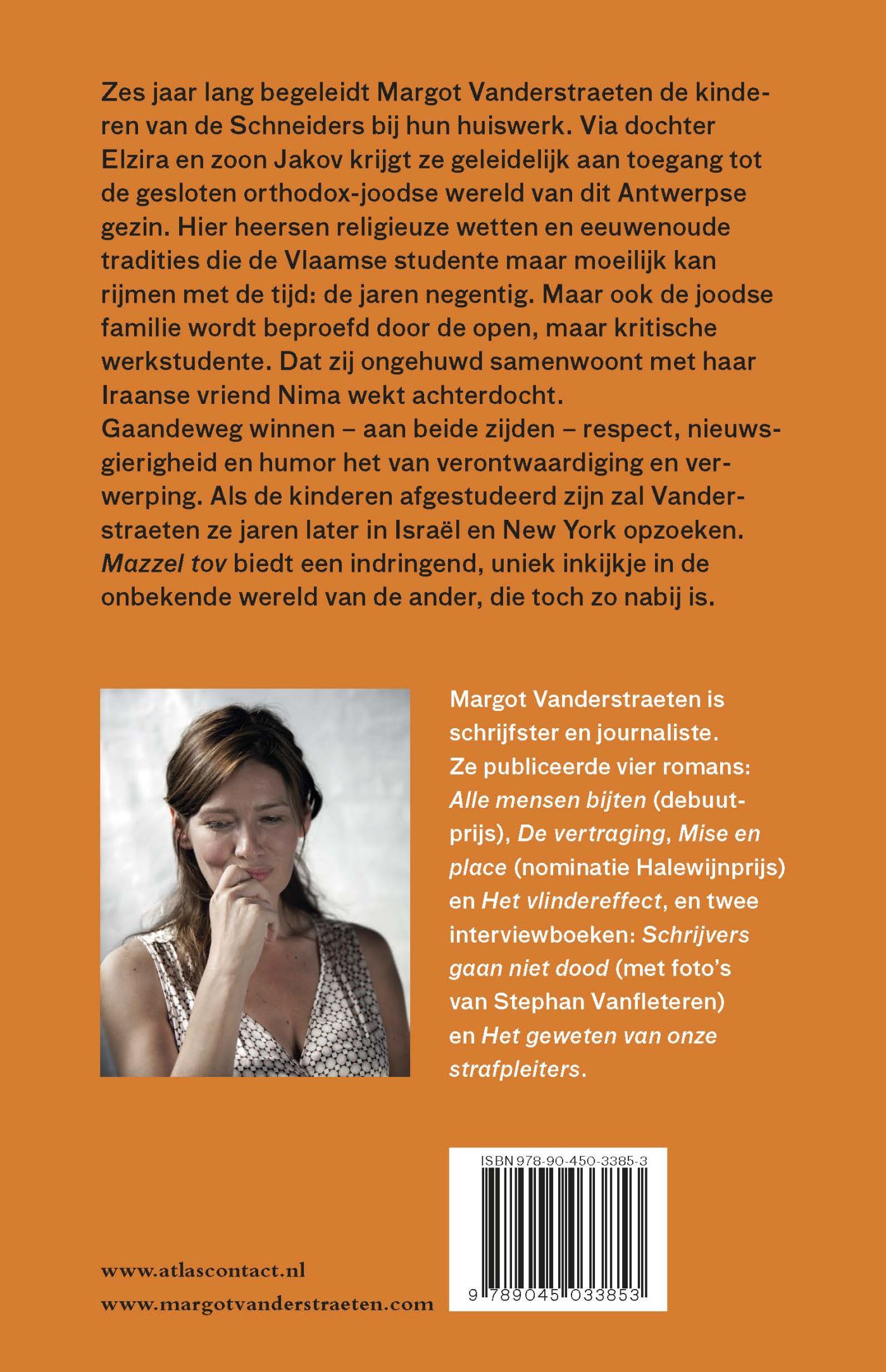 Achterkant van Mazzel tov