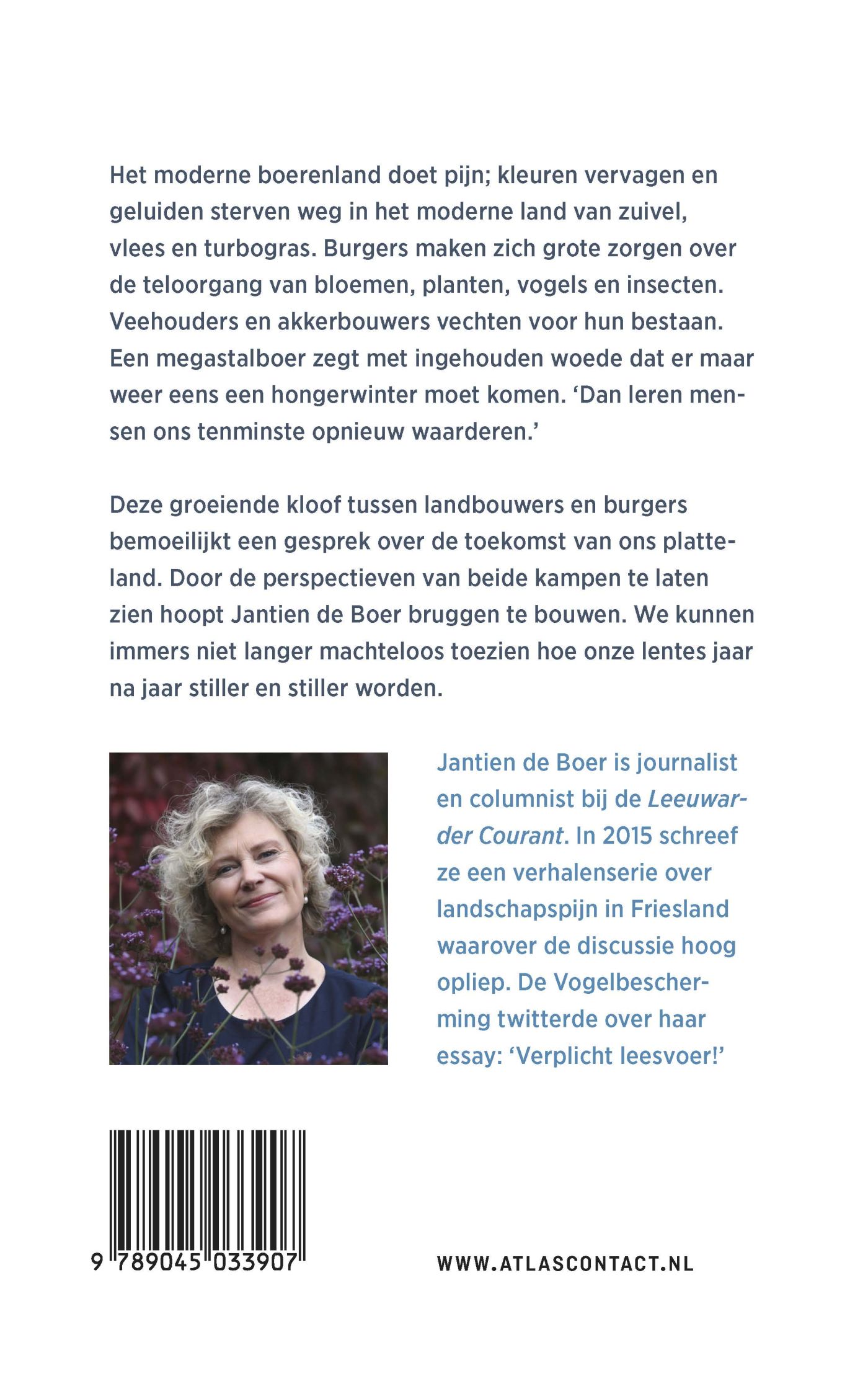 Achterkant van Landschapspijn