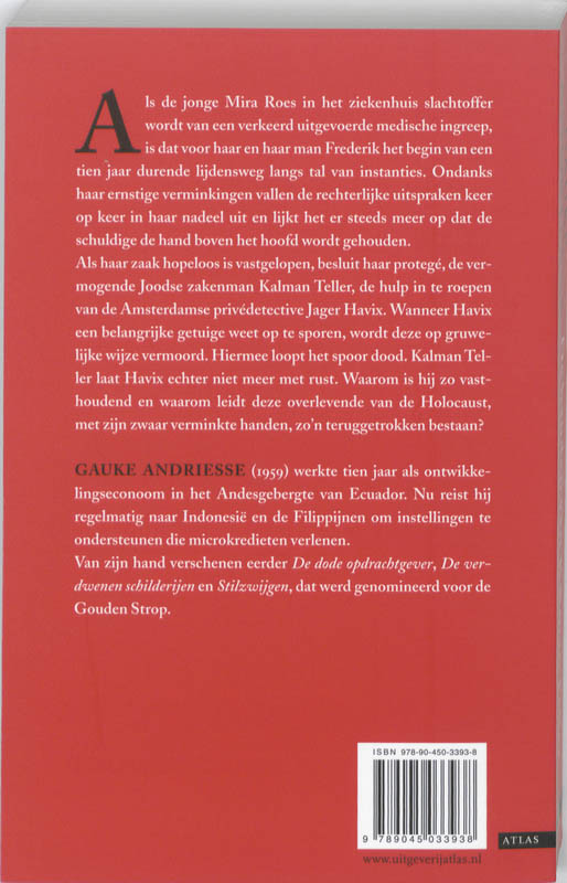 Achterkant van De handen van Kalman Teller