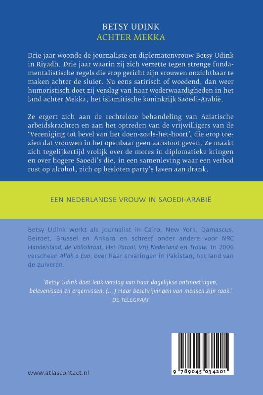Achterkant van Achter Mekka