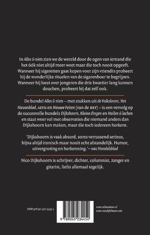 Achterkant van Alles & niets
