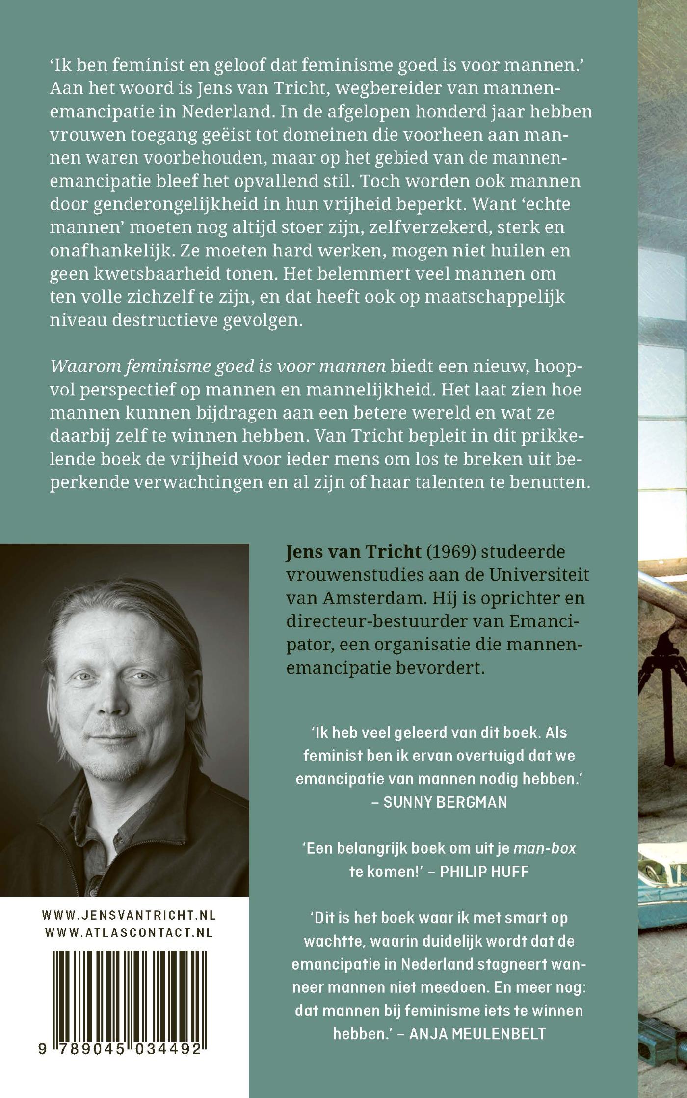 Achterkant van Waarom feminisme goed is voor mannen
